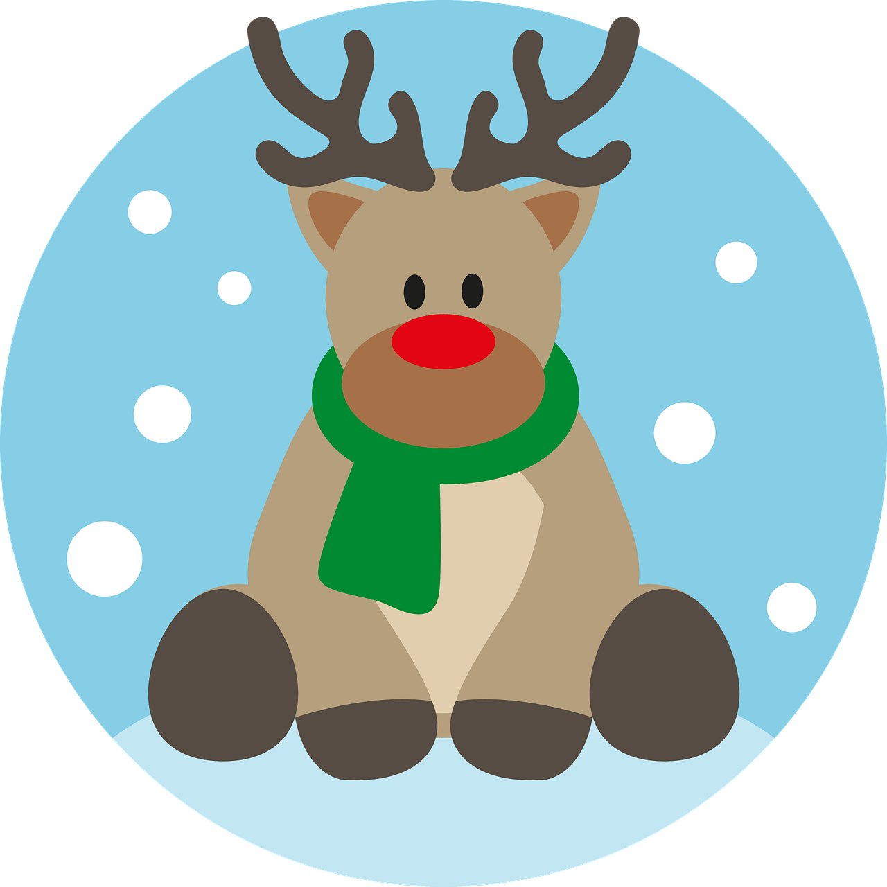 renne di babbo natale