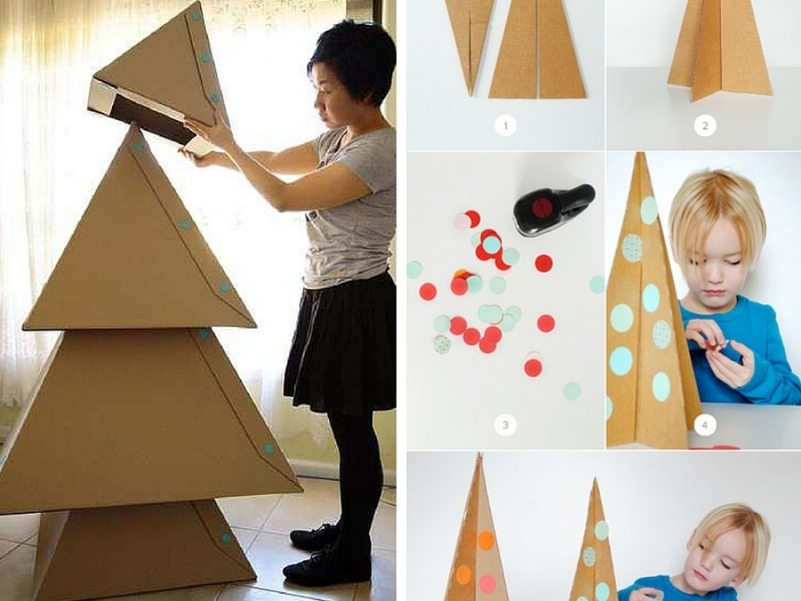 Albero Di Natale In Legno Fai-da-te Per Bambini – Decorazione Da Tavola Con Pupazzo Di Neve, 25,8 X 31,2 Cm