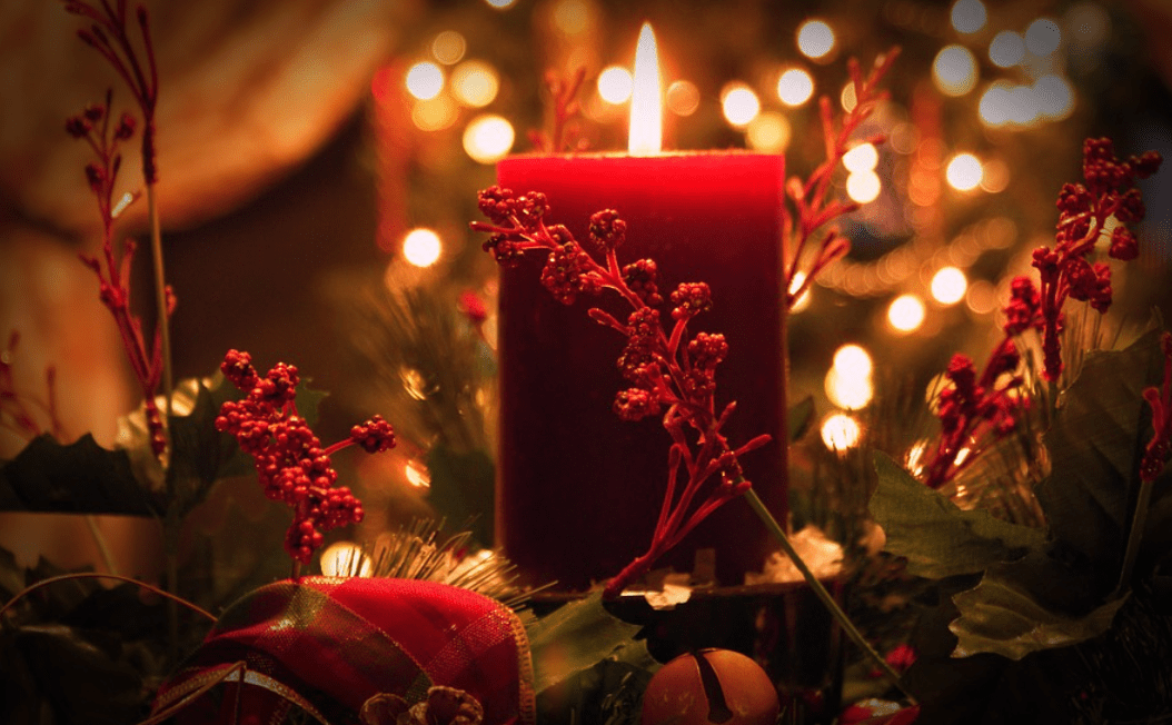 Allestire la tavola per Natale