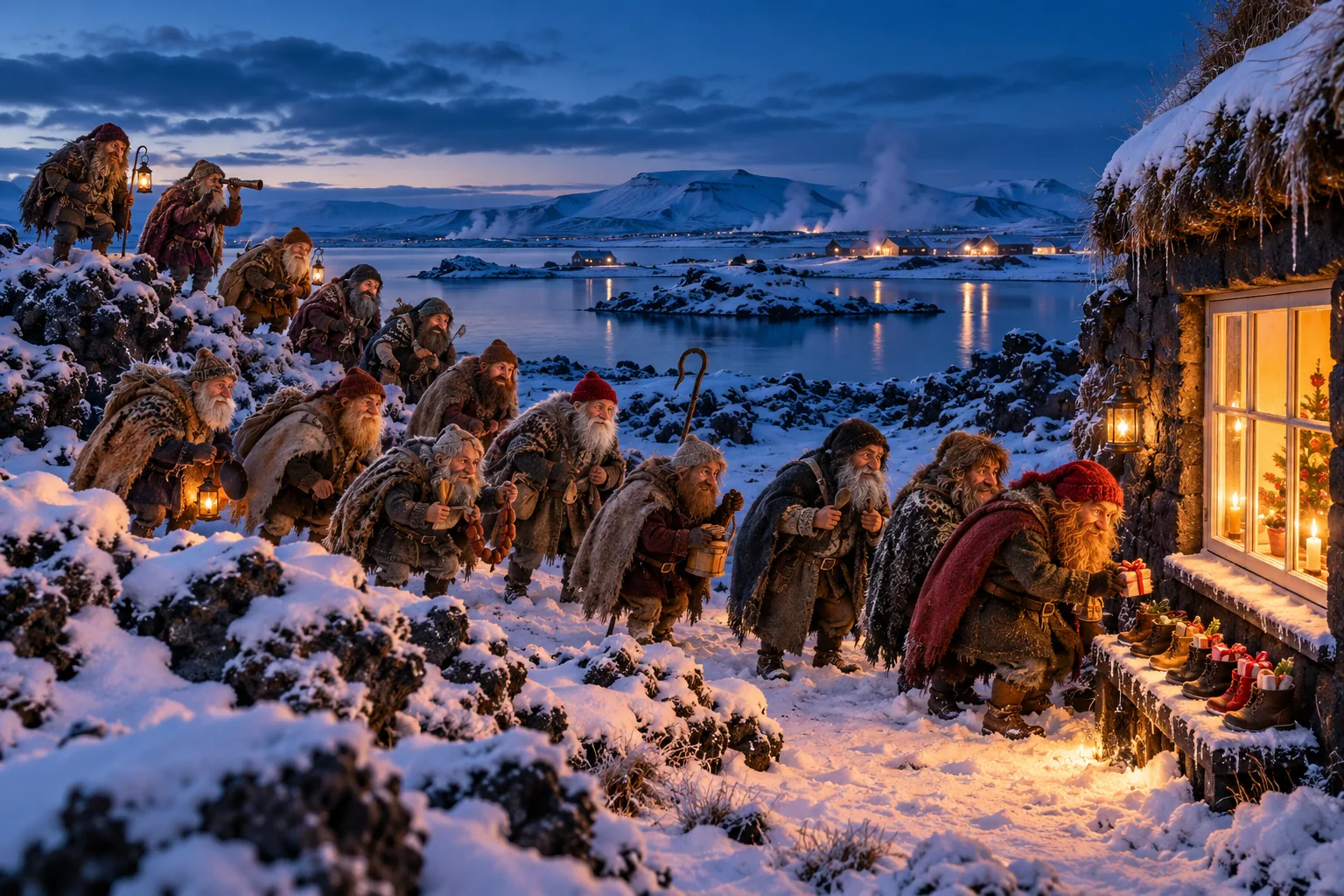 Natale in Islanda: chi sono i tredici Yule Lads