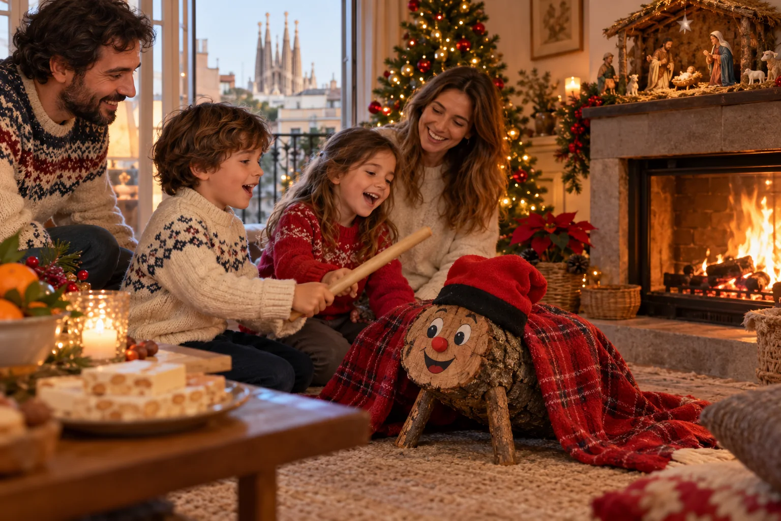 Tió de Nadal: il tronco di Natale della Catalogna